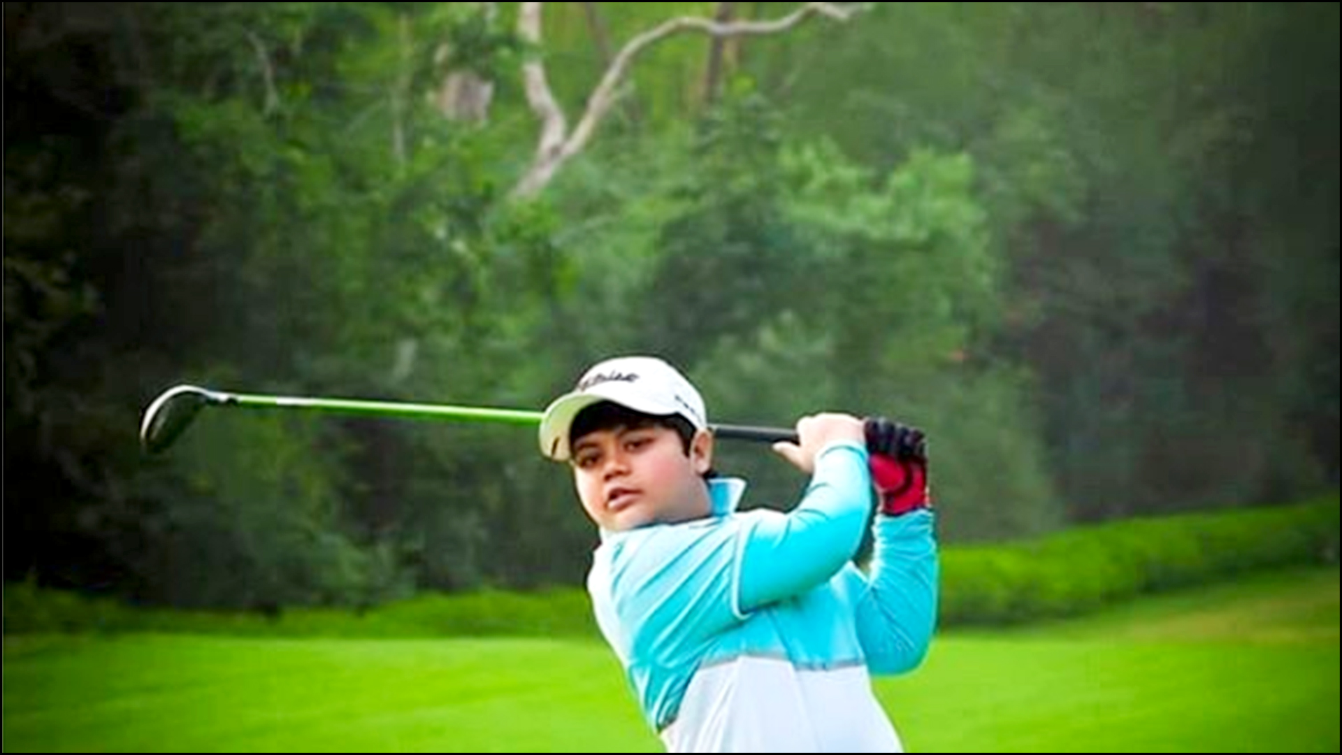 Remarkable support from Parents & School makes Chaitanya Pandey conquer in Golf