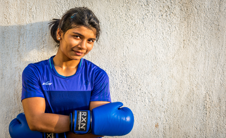 A Nizamabadi girl, who trains in Hyderabad, had to fight Outside the Ring also, to become a World Champion…
