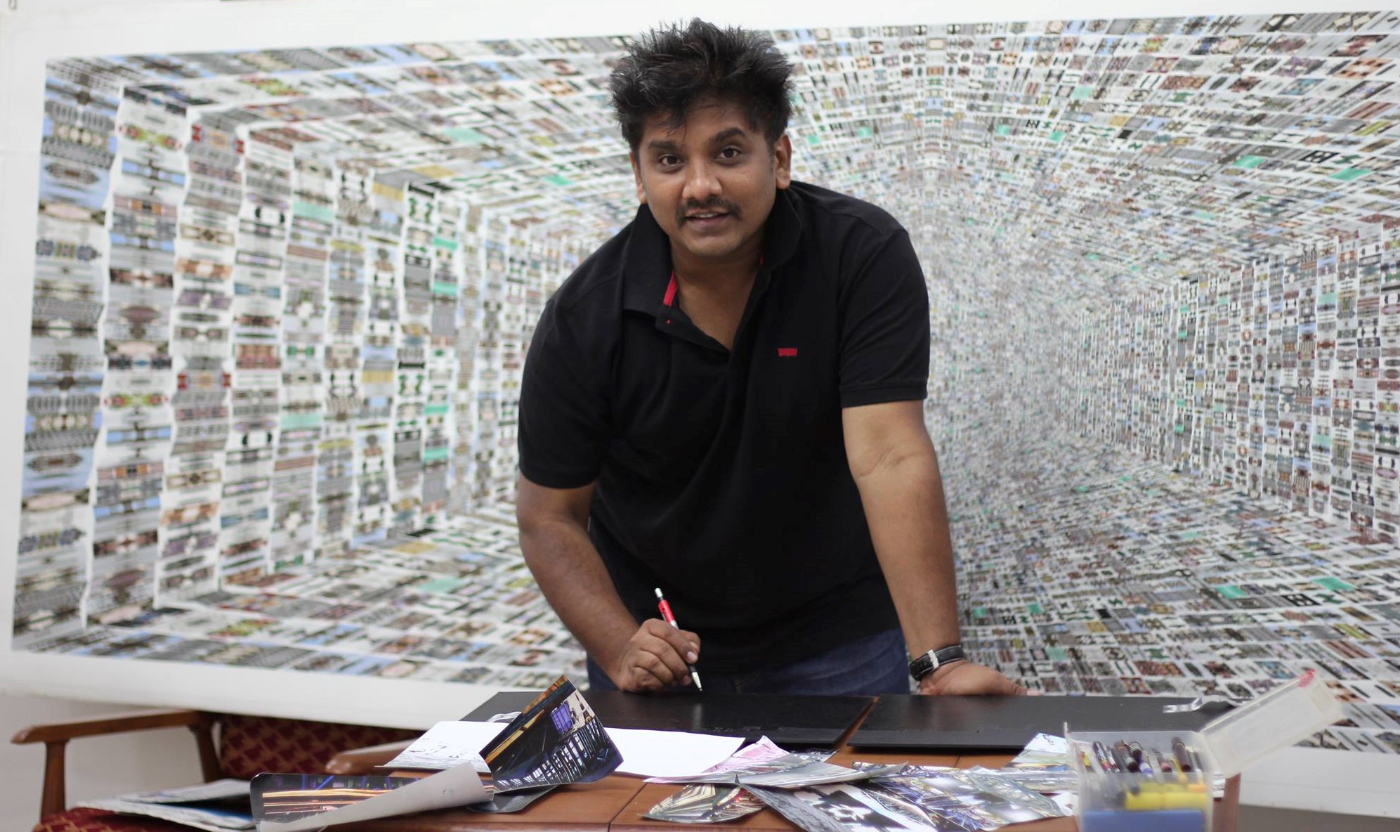 Pratap Morey - Contemporary Artist visualising urban world